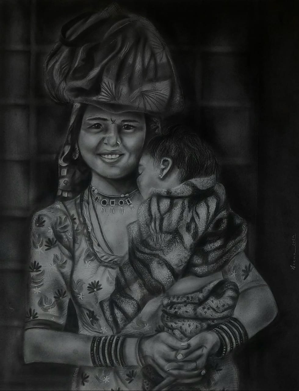 Charcoal Portrait 4